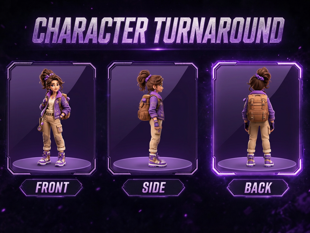 Character Turnaround Sheet