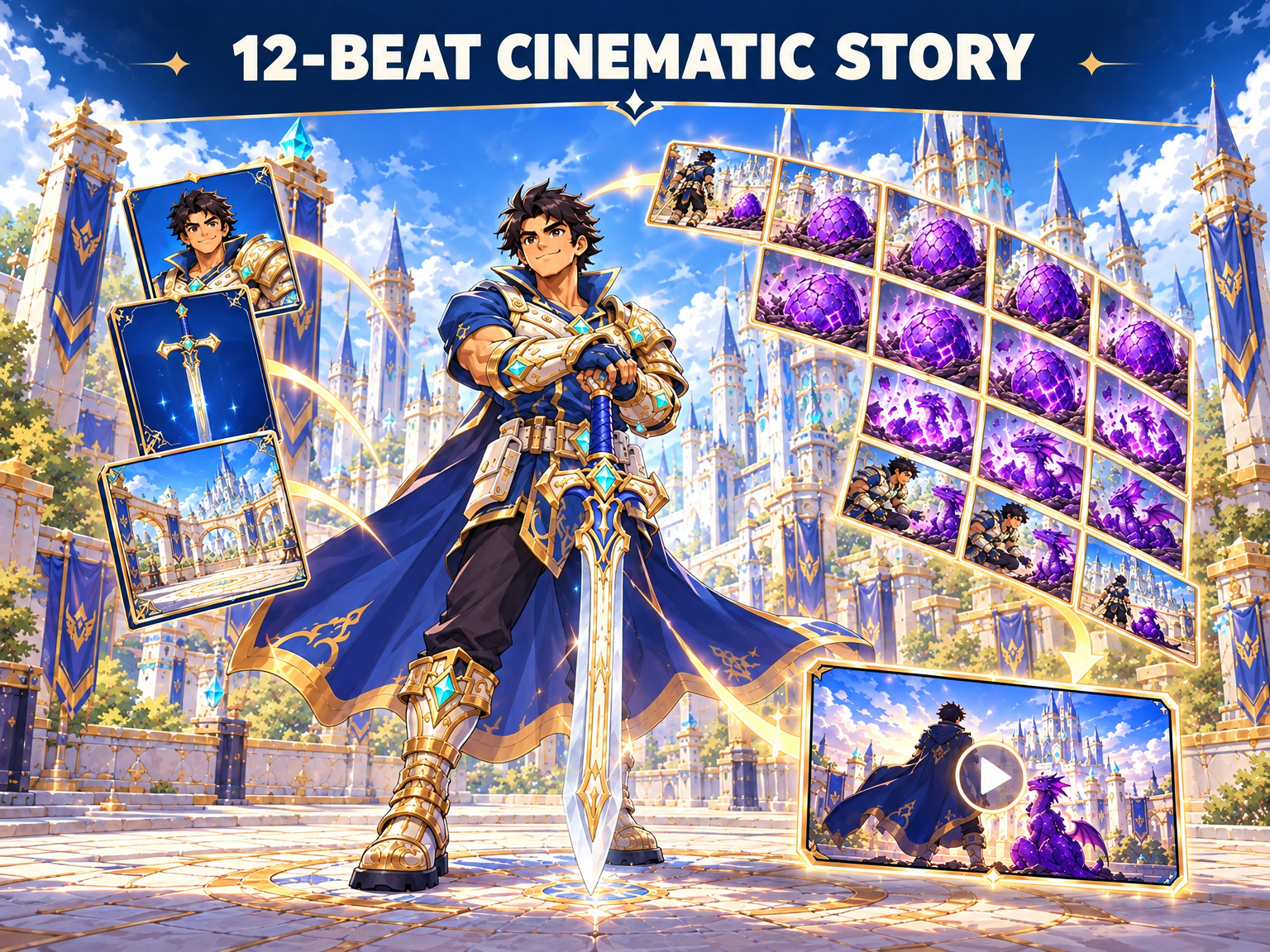 12-Beat Game Cinematic Story Machine