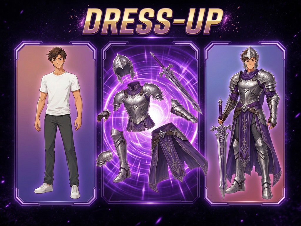 Character Outfit Try-On