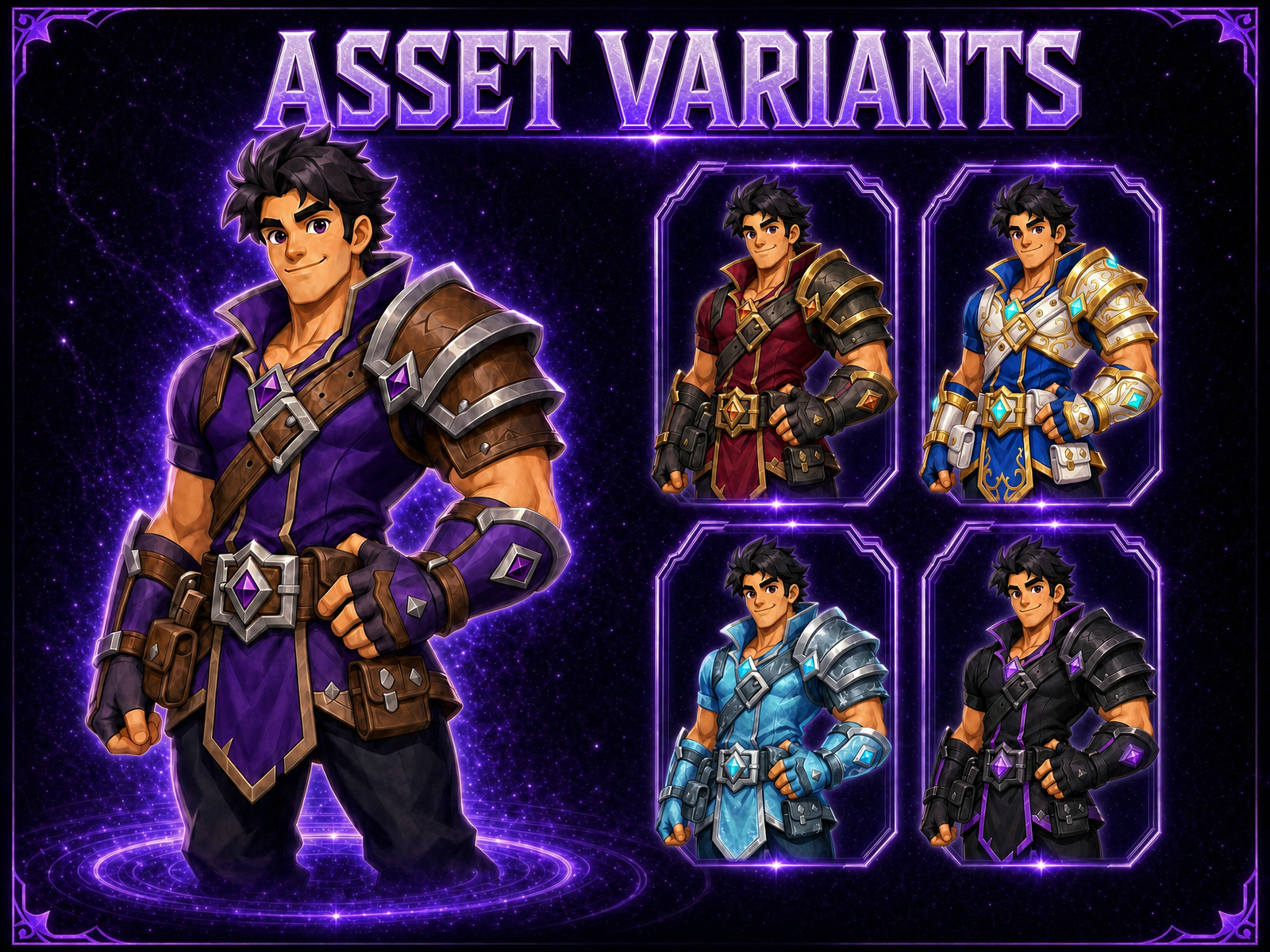 Game Asset Variant Generator